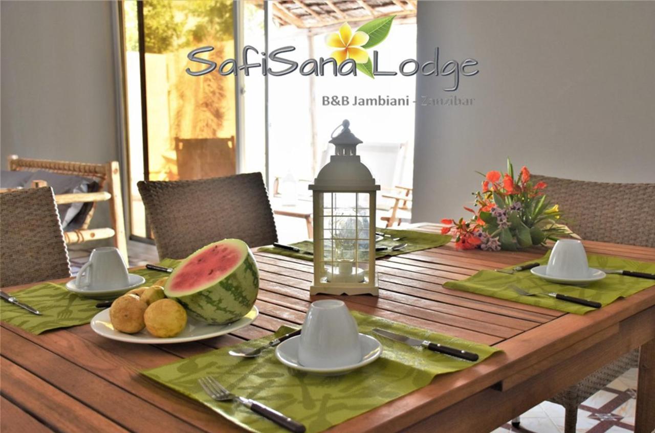 Safisana Lodge Джамбиани Экстерьер фото
